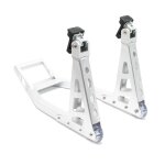 Wiltec - bloque roue de moto pour pneu avant ? 275 x 630 x 350 mm ? capacité 317 kg ? en aluminium ? ... Wiltec - bloque roue de moto pour pneu avant ? 275 x 630 x 350 mm ? capacité 317 kg ? en aluminium ? ...
