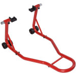 Bequille de reparation cric moto bequille moto bequille de course avantarriere rouge