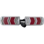 Berger&schrter - kit d'clairage pour remorque 13 ples clignotant, feu stop, clairage de plaque minralogiq ...