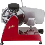 Berkel red line 250 trancheuse electrique rouge, argent acier inoxydable Berkel red line 250 trancheuse electrique rouge, argent acier inoxydable