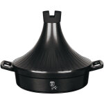 Berlinger haus granit diamond tajine marocain en fonte 28cm induction, couvercle conique en c�ramique ...
