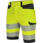 Bermuda de travail haute - visibilit� fluo jaune / anthracite w�rth modyf 42