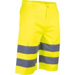 Bermuda haute visibilit� lma clairage jaune fluo 42