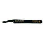 Tools for electronics 5 - 053 - 13 pince brucelle cms 51 sa - esd trs pointue, oblique / incurve 110 ...