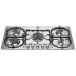 Bertazzoni la germania p9101d9x / 19 plaque acier inoxydable int�gr� 90 cm gaz 5 zone(s)