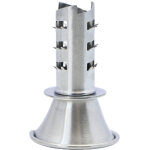 Best utensils al�soir manuel en acier inoxydable pour presse - agrumes 18 / 8 et verseur de citron