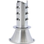 Best utensils al�soir manuel en acier inoxydable pour presse - agrumes 18 / 8 et verseur de citron