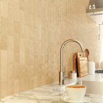 Bestile - carrelage effet zellige nolita beige 6, 5x20cm (0, 35m2 ) - les carreaux de jean