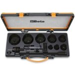 Beta - composition de scies trépans et accessoires pour électriciens en coffret métallique 004500313 Beta - composition de scies trépans et accessoires pour électriciens en coffret métallique 004500313