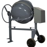 B�tonni�re semi - pro electrique - cuve 145 litres