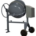 B�tonni�re semi - pro electrique - cuve 160 litres