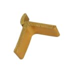 Bezault sas - taquet pour cr�maill�re d'agencement t39 - or - vachette