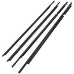 Bfo - 4pcs window moulding weatherstrip seal for toyota land cruiser prado 120 03 - 09