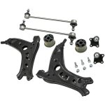 Bfo - 8x bras de suspension triangles avant pour seat / skoda / vw fox polo ibiza iii