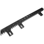 Bft - cr�maill�re pour portail coulissant 22x22mm longueur 1m noir - d221073