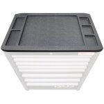 Bgs capot plastique pour servante d'atelier profi 730 x 475 mm
