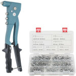Bgs do it yourself - lot pince a riveter de 2. 4 - 3. 2 - 4 et 4. 8 mm et coffret de 400 rivets