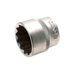 Douille pour clé, douze pans 12, 5 mm (1 / 2') 36 mm bgs Douille pour clé, douze pans 12, 5 mm (1 / 2') 36 mm bgs