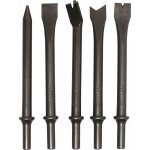 Lot de 5 burins bgs technic queue ronde marteau burineur pneumatique