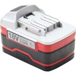 Accu de rechange li - ion 18 v dc / 3, 0 ah pour cl  choc sur accu art. 9260