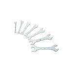 Ad - 9019 double cl�s mixtes, 6 - 23 mm, extra plat, 7 pi�ces - bgs technic