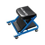 King tony - chariot de visite pliant convertible / siege tabouret a roulettes