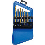 Bgs technic - coffret de 5 extracteurs de vis ou goujons + 5 forets coupe a gauche