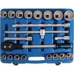 Coffret de douilles 20 mm (3 / 4') en pouces 21 pièces Coffret de douilles 20 mm (3 / 4') en pouces 21 pièces