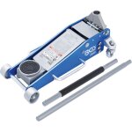 Bgs technic - cric rouleur hydraulique construction aluminium - acier 2, 5 t