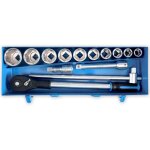Bgs technic - douilles 22 a 50 mm 3 / 4 cliquet et accessoires en coffret