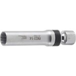 Douille articulée à bougie douze pans avec ressort de retenue 10 mm (3 / 8'') 14 mm bgs 2390 Douille articulée à bougie douze pans avec ressort de retenue 10 mm (3 / 8'') 14 mm bgs 2390