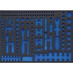 Insert de servante 3 / 3 bgs technic cles a douilles et cliquet vide