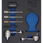 Bgs technic - insert de servante d'atelier 1 / 6 : coffret de calage pour jaguar, land rover 2. 7, 3. ...