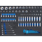 Bgs technic - insert de servante d'atelier 3 / 3 : douilles pour cl�s � douille / cl�s mixtes tailles ...