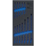 Insert de servante vide 1 / 3 bgs technic jeu de 12 cles mixtes 6  22