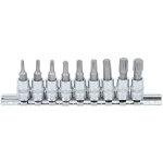 Jeu de 9 douilles bgs a embouts torx males de t10 � t50 pour cliquet 1 / 4