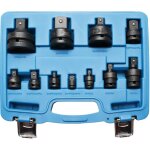 Jeu d'adaptateurs et de tte sphriques  choc 6, 3 mm (1 / 4 ) - 25 mm (1 ) 11 pices