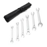 Bgs technic - jeu de cles a tuyauter bgs pour raccords hydrauliques ou freinage de 8 � 19mm