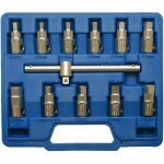 Bgs technic - jeu de cl universel vidange huile 12 pices