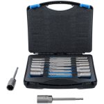 Bgs technic - jeu de douilles � choc, six pans extra longues 6, 3 mm (1 / 4') pour perceuses 5, 5 - 19 ...