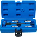 Bgs technic - jeu de fraises de nettoyage de porte d'injecteurs, pour moteurs cdi 5 pices