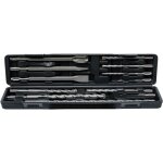 Jeu de m�ches tige sds, pointe en m�tal dur 5 - 20 mm 12 pi�ces