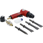 Bgs technic - kit marteau air comprime burineur pneumatique avec outils et raccords en coffret