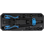 Bgs technic - pince pour la pose de rivets ecrous, inserts filetes - m3 a m8