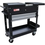Bgs technic - bgs servantes d'atelier 2 tiroirs  double extension horizontale vide - 4105