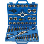 Bgs technic - tarauds filieres, filetages standards, coffret de m 6  m 24