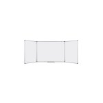 Maxiburo - tableau triptyque blanc laqu trio maya 60 x 90 cm bi - office