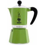 Bialetti 4972 machine  expresso pour 3 tasses, aluminium, vert, 30 x 20 x 15 cm