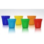 Bialetti bicchierini set de 6 tasses  expresso - colores (6 pices)