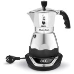 Bialetti - cafetire italienne lectrique 6 tasses inox 0006093